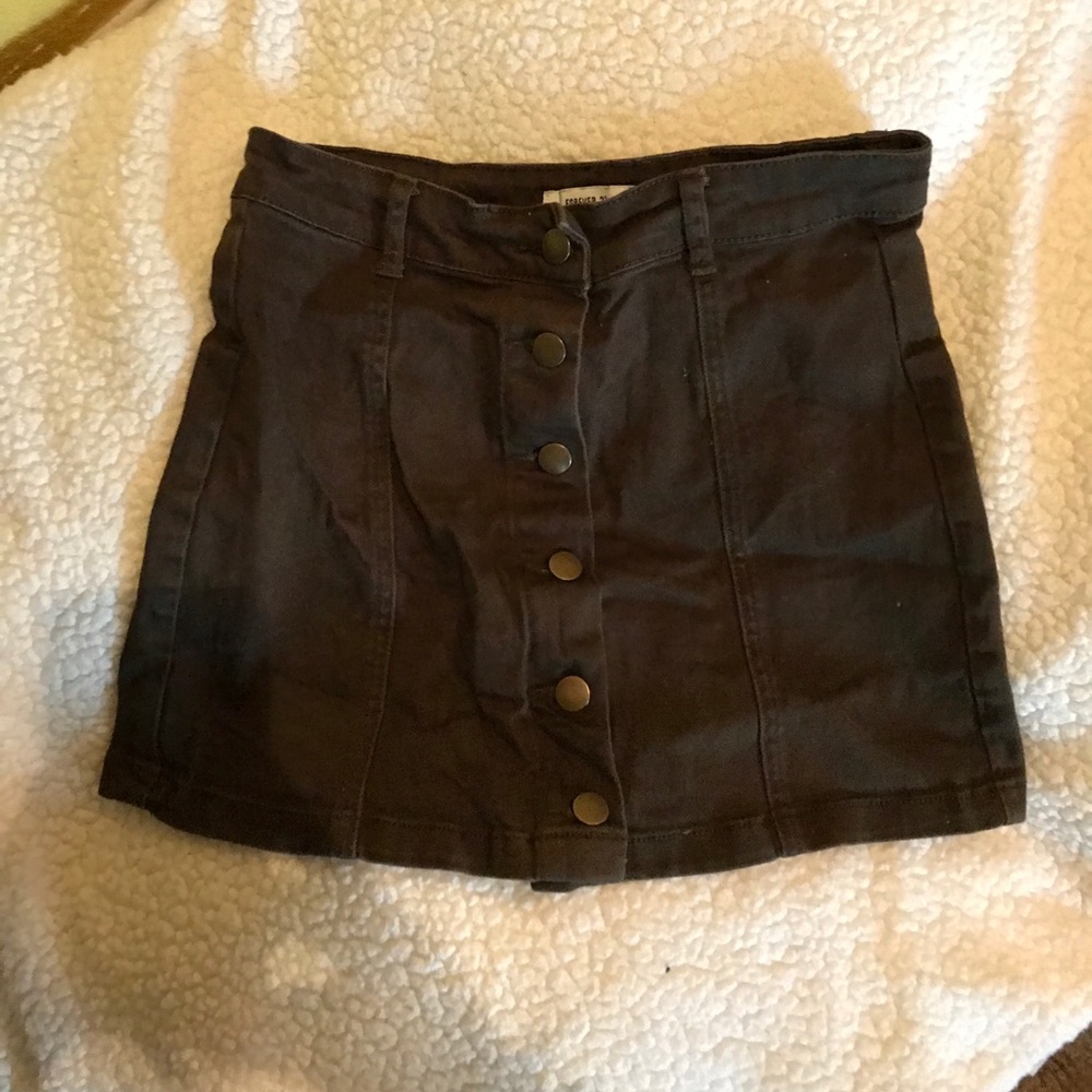 Forever 21 Button Up Skirt